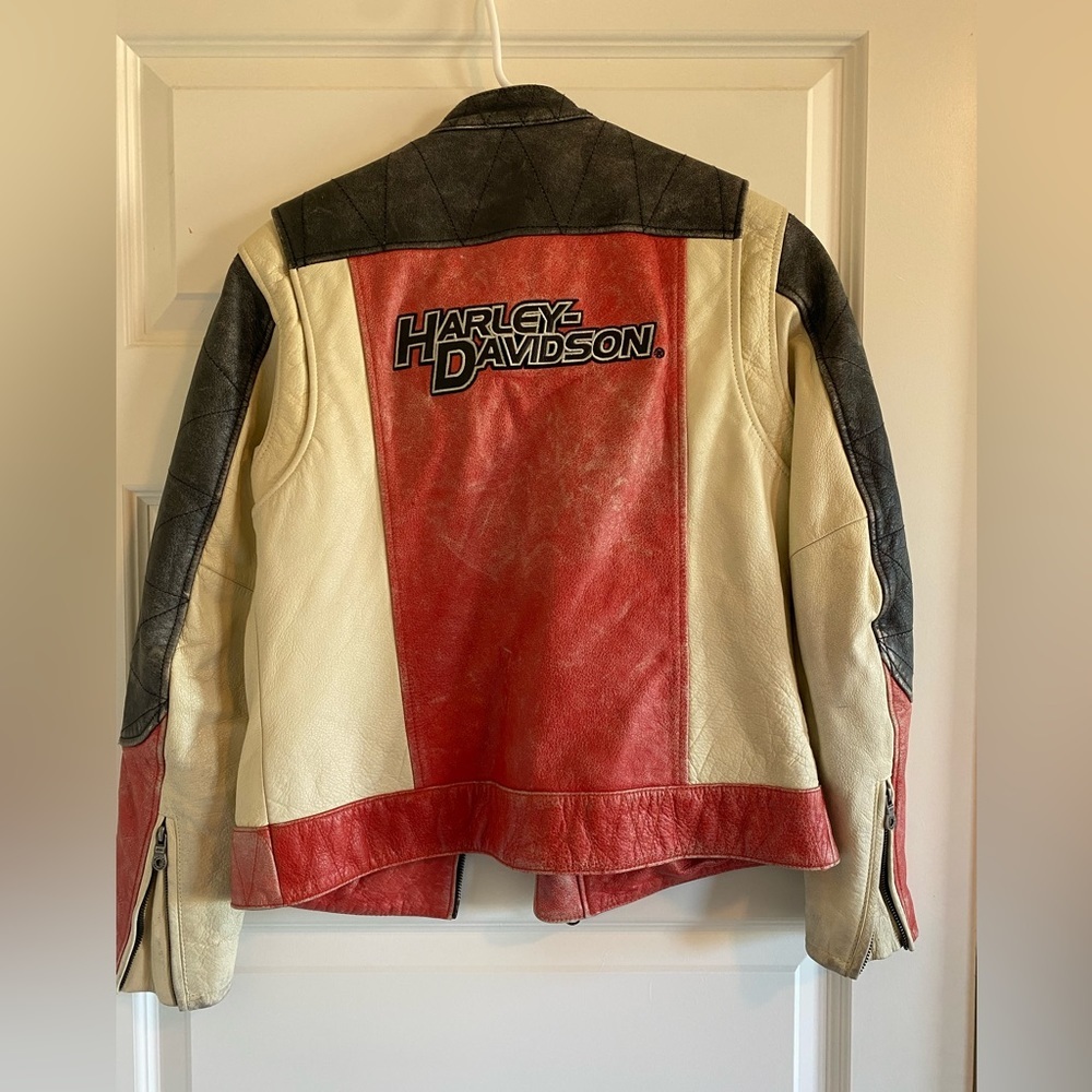 Genuine Leather Vintage Y2K Harley Davidson Jacket - Picture 1 of 4